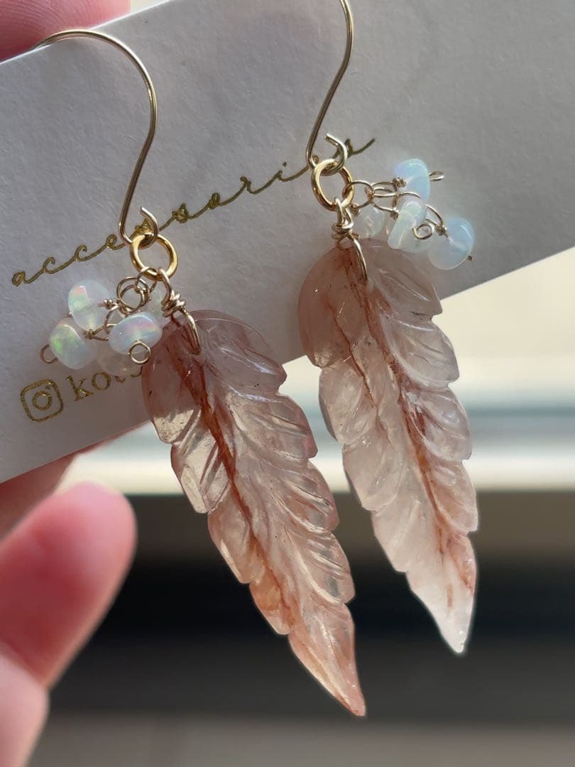 C59 マニカランリーフカービングピアス