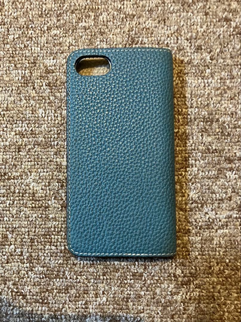 ボナベンチュラ　iPhoneケース　第三世代SE 7.8用　ターコイズブルー