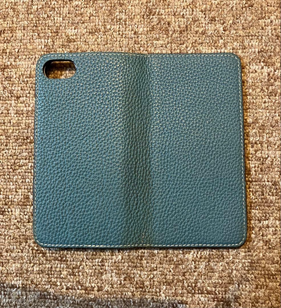 ボナベンチュラ　iPhoneケース　第三世代SE 7.8用　ターコイズブルー