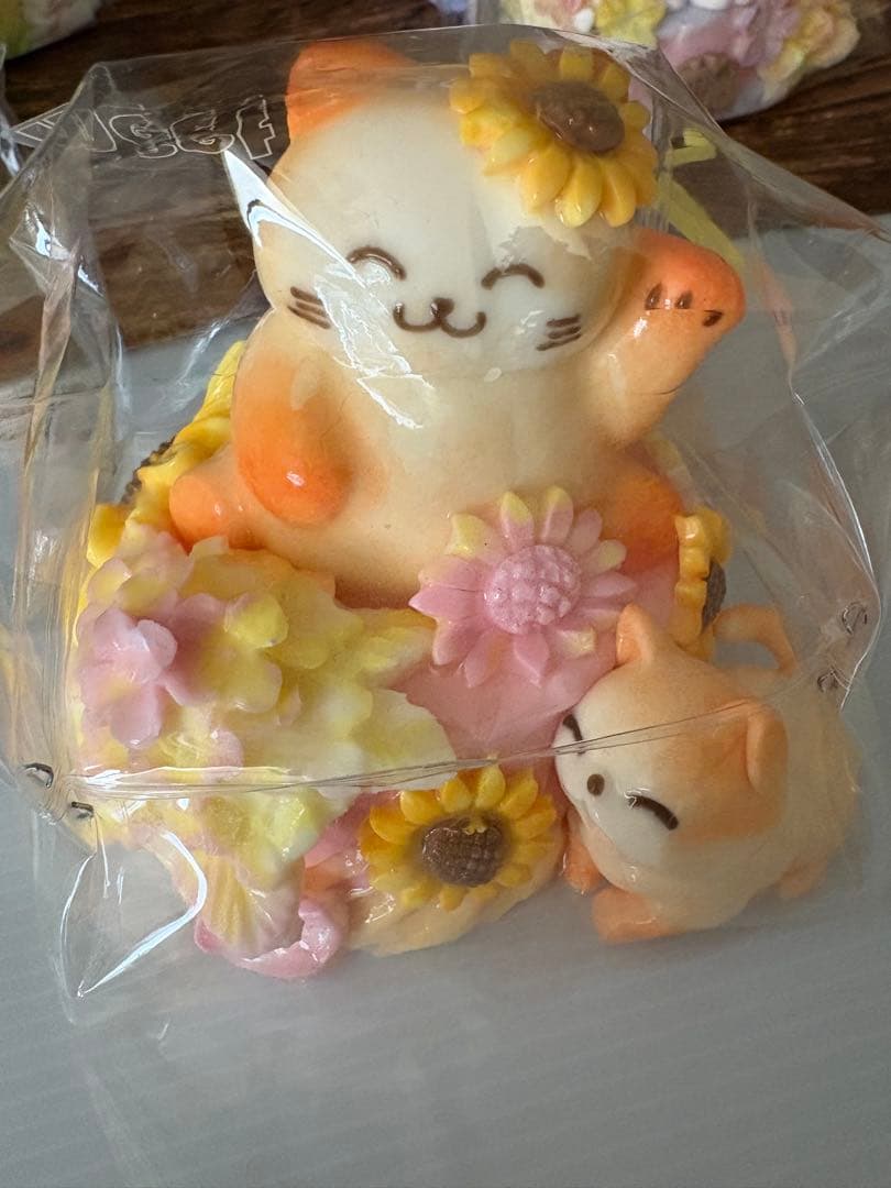 スクイーズ　猫5個セット