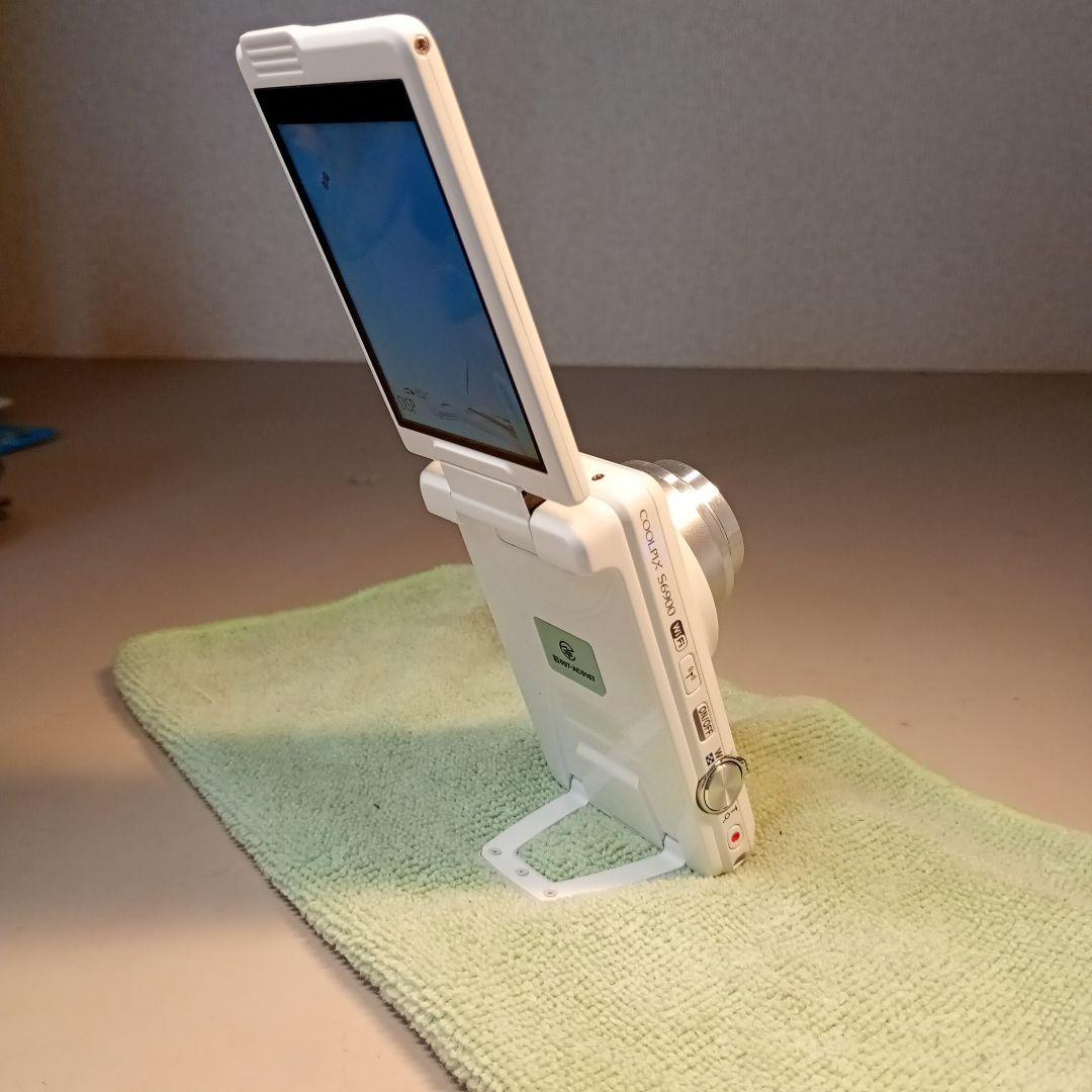 美品動作品 Nikon COOLPIX S6900 WiFi デジカメ ホワイト