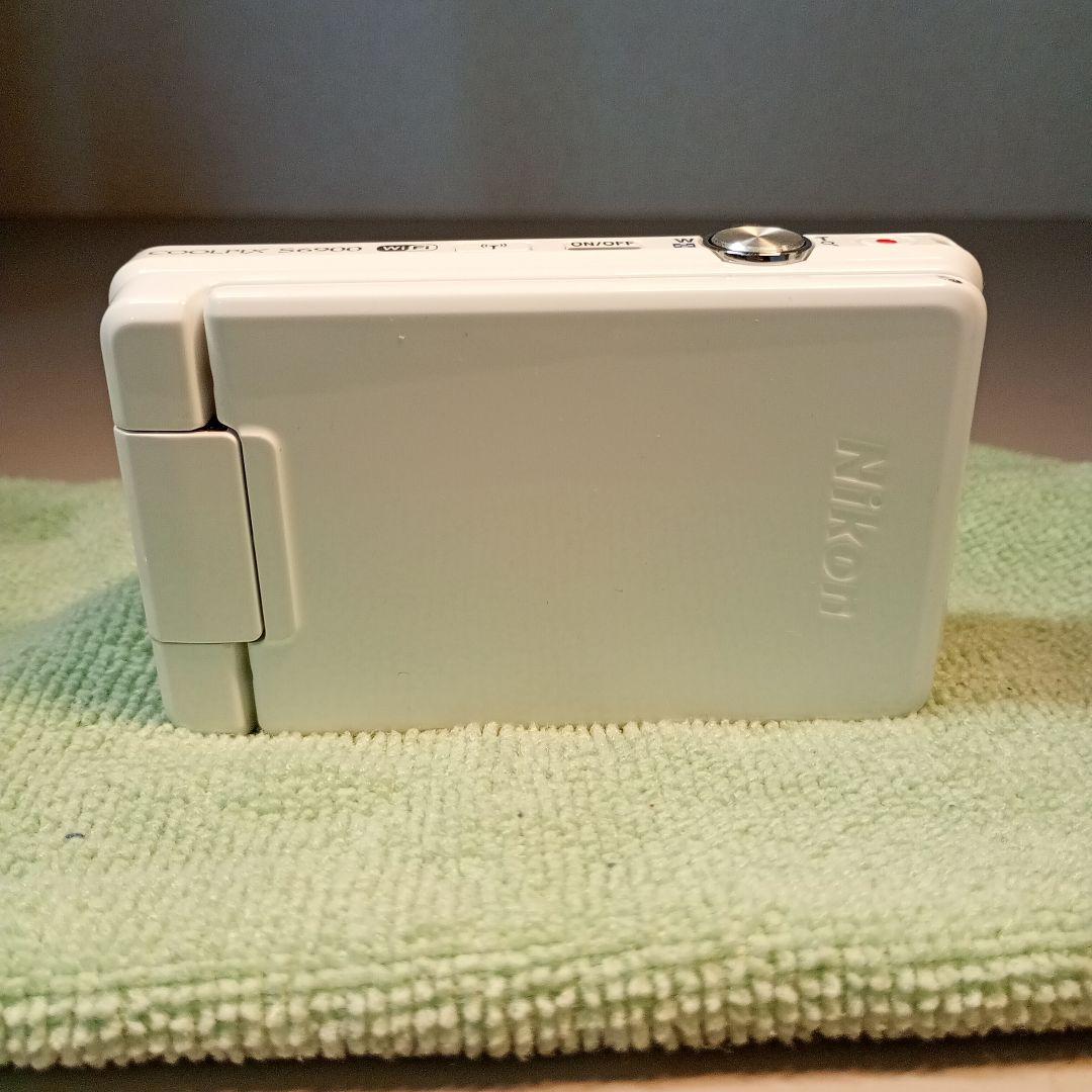 美品動作品 Nikon COOLPIX S6900 WiFi デジカメ ホワイト