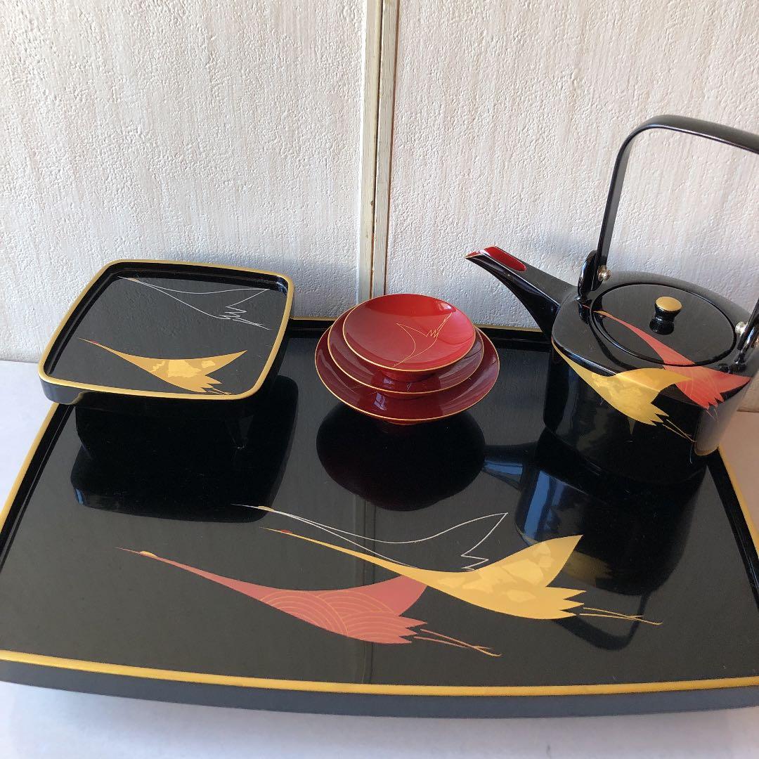 正月用お屠蘇セット（木製）