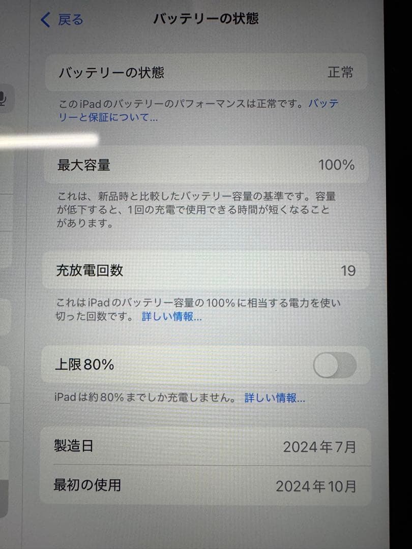 iPad本体 iPad mini (A17 pro) Wi-Fi 128GB