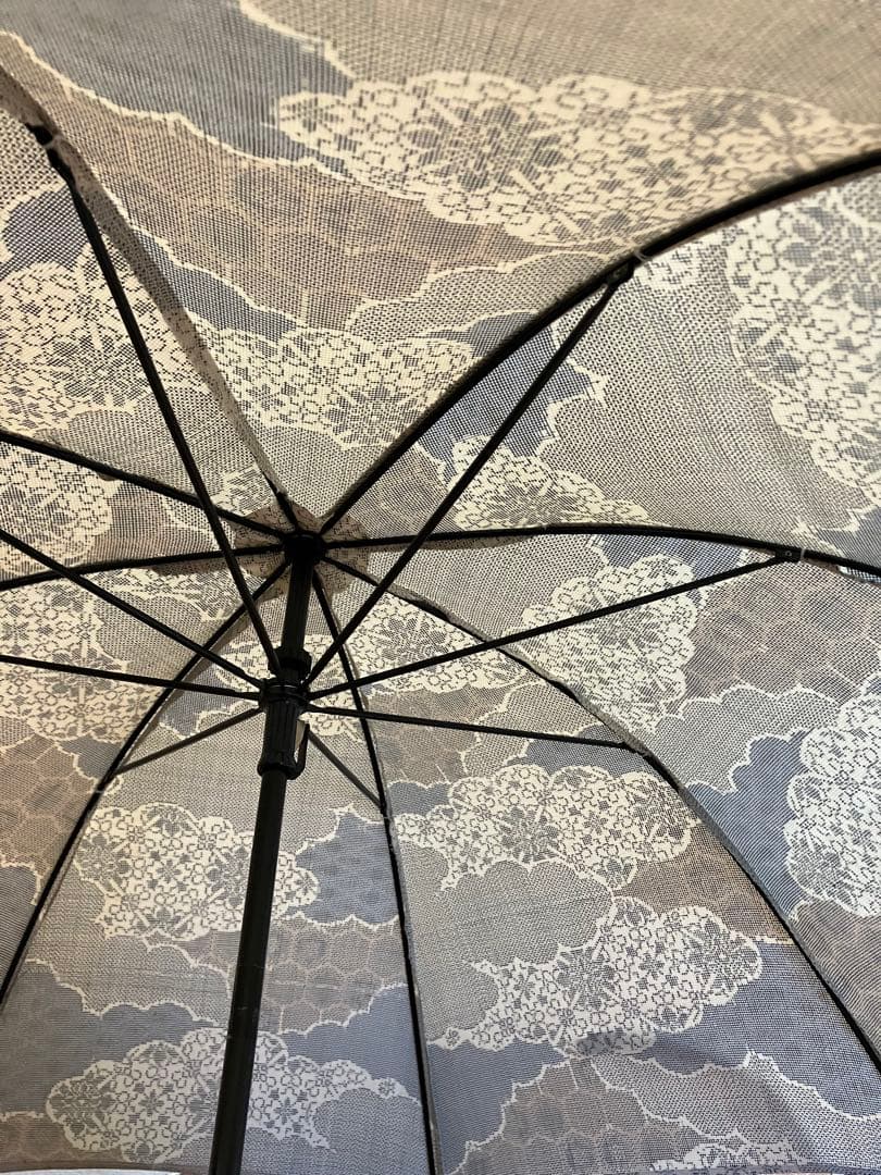 日傘とポシェット　大島紬リメイク