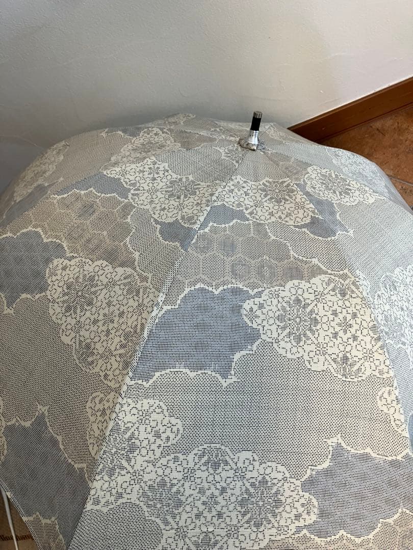 日傘とポシェット　大島紬リメイク