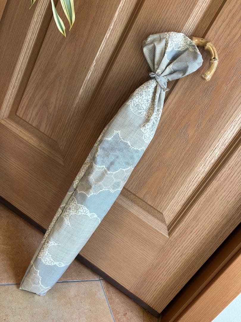 日傘とポシェット　大島紬リメイク