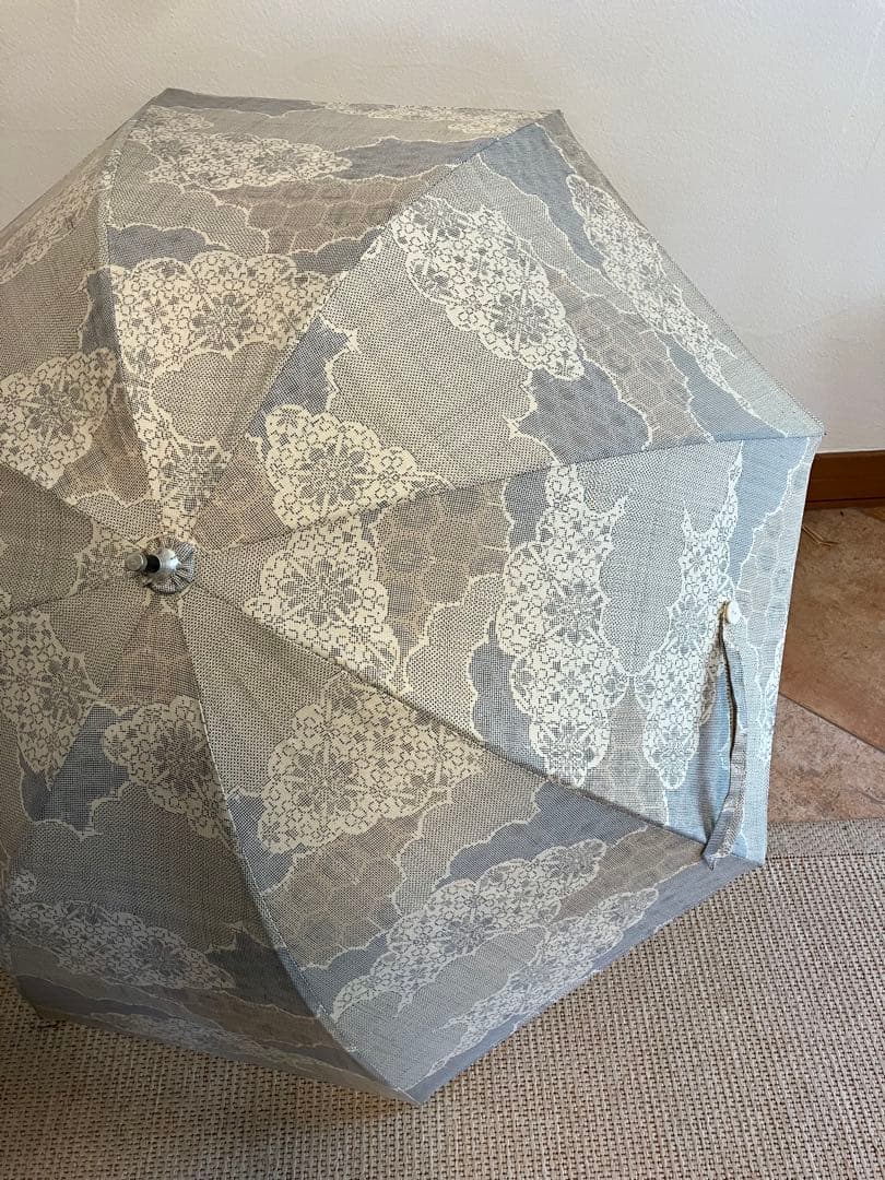 日傘とポシェット　大島紬リメイク