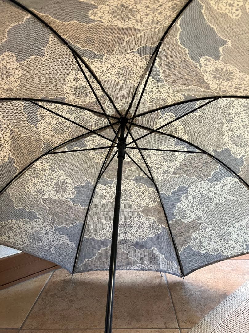 日傘とポシェット　大島紬リメイク