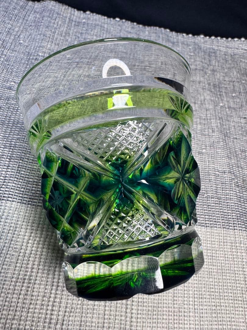 島津薩摩切子 二色冷酒杯 薩摩切子 酒器