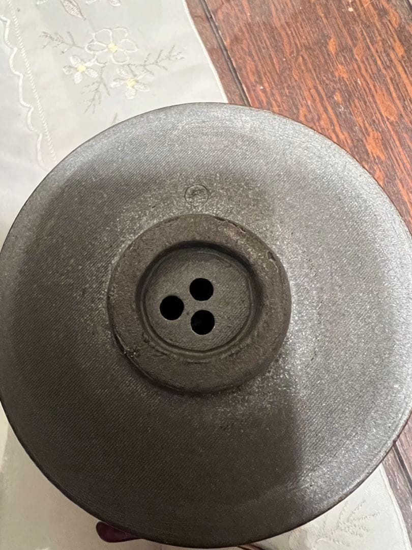 未使用　信楽焼コーヒードリッパー&ポットのセット　なめらかな味に♪