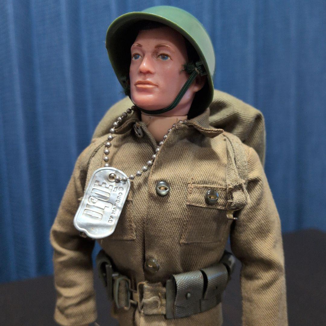 GIジョー アクションソルジャー　日本製コスチューム　銃剣　背嚢　寝袋