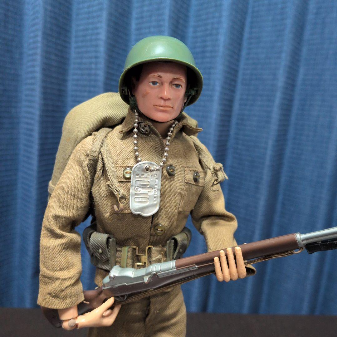 GIジョー アクションソルジャー　日本製コスチューム　銃剣　背嚢　寝袋