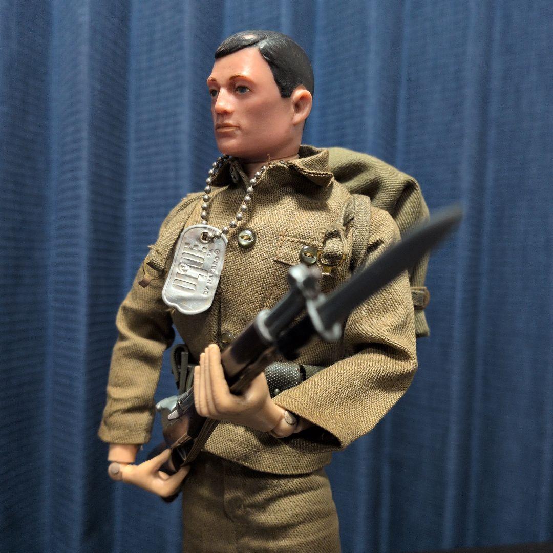 GIジョー アクションソルジャー　日本製コスチューム　銃剣　背嚢　寝袋