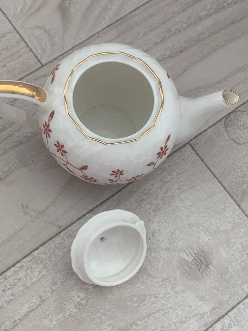 RICHFIELD たち吉 急須　ノリタケFINALEアイボリー5枚まとめセット