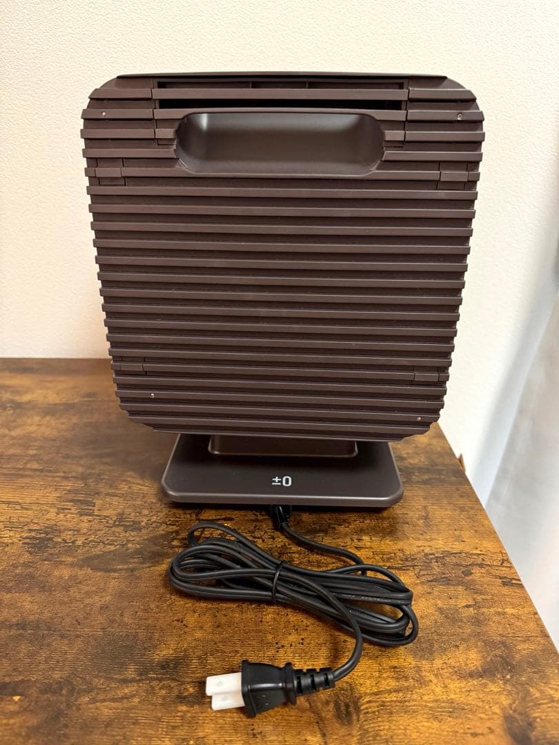 ±０ リフレクトヒーター XHS-Z310 タイマー・首振り機能付き　ブラウン