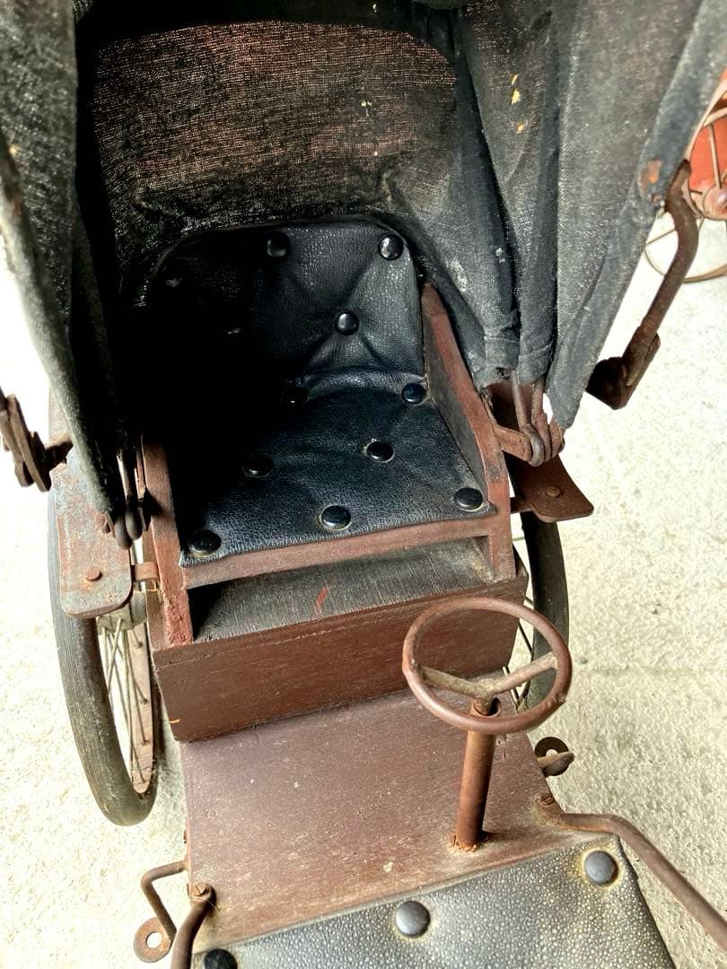 アンティーク　ドールベビーカー