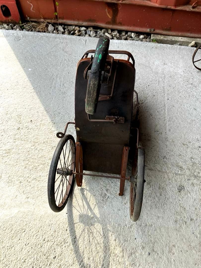 アンティーク　ドールベビーカー