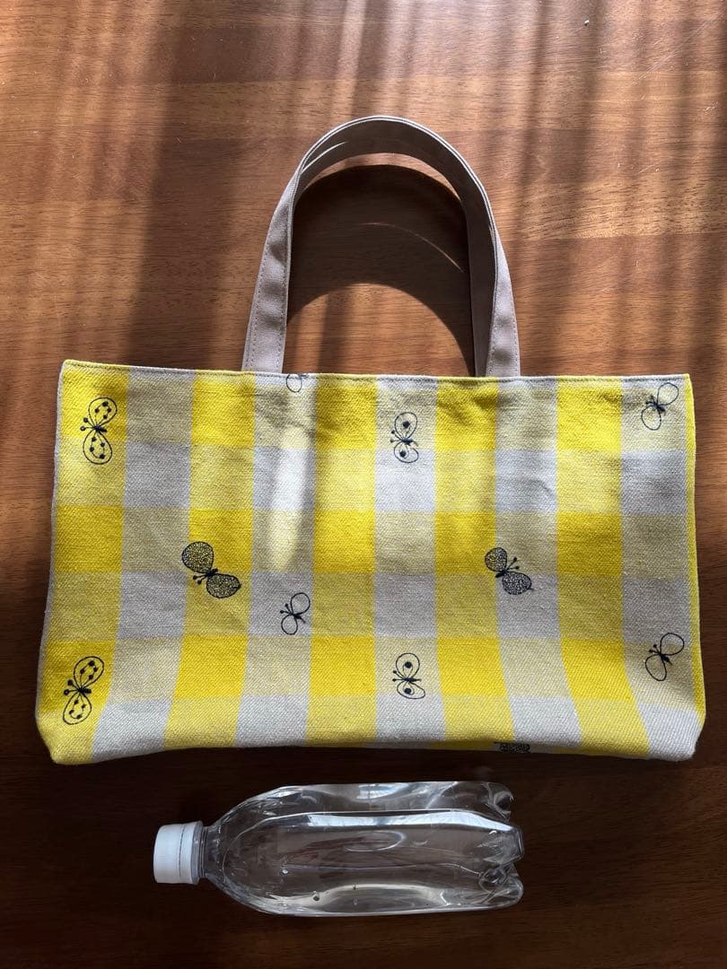 ハンドメイド　トートバッグ　ミナペルホネン choucho