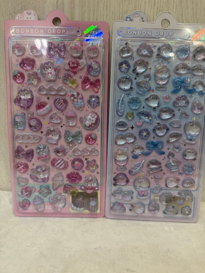 ボンボンドロップシールはちみつ　ニーハオ　しまえなが　ユニコーン