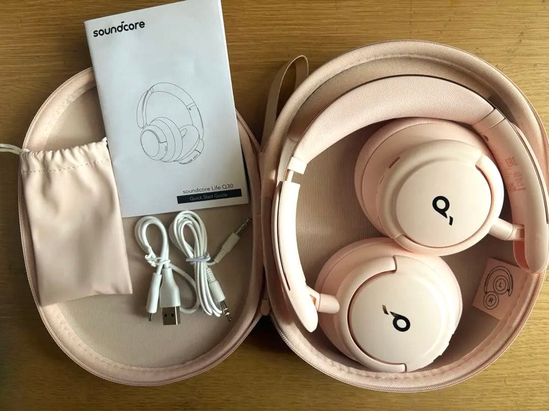 【美品】Anker Soundcore Life Q30 ピンク