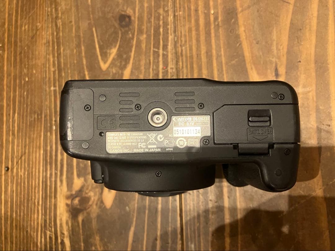 CANON KISS x3 少難あり