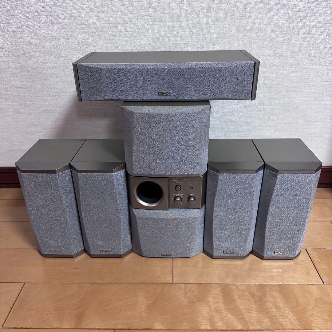 【送料無料】DENONアンプ&5.1ch サラウンドシステム スピーカーセット