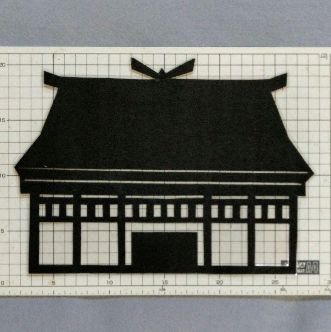 みなぽん【壁面飾り】2点『秋の訪れ～神宮と紅葉』『彼岸花とお地蔵さま』