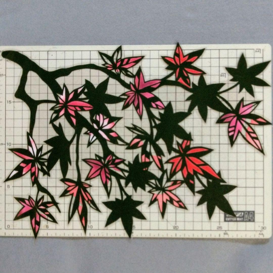 みなぽん【壁面飾り】2点『秋の訪れ～神宮と紅葉』『彼岸花とお地蔵さま』