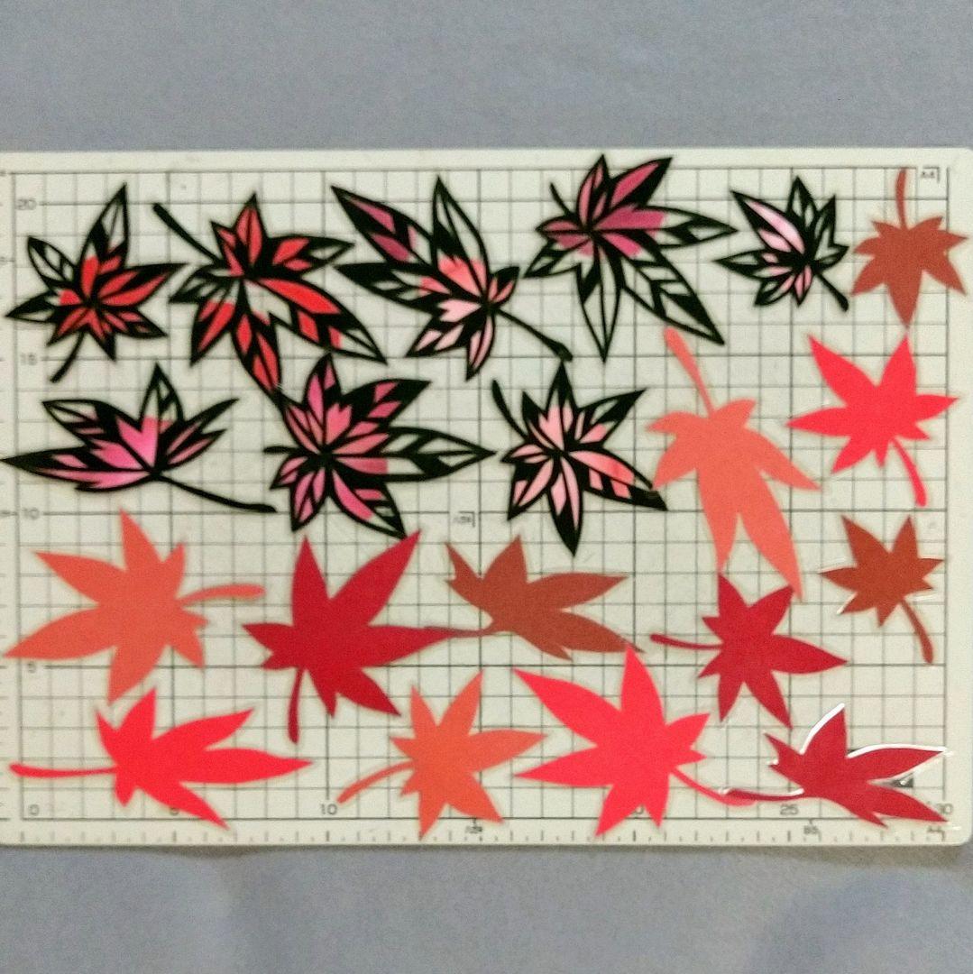 みなぽん【壁面飾り】2点『秋の訪れ～神宮と紅葉』『彼岸花とお地蔵さま』