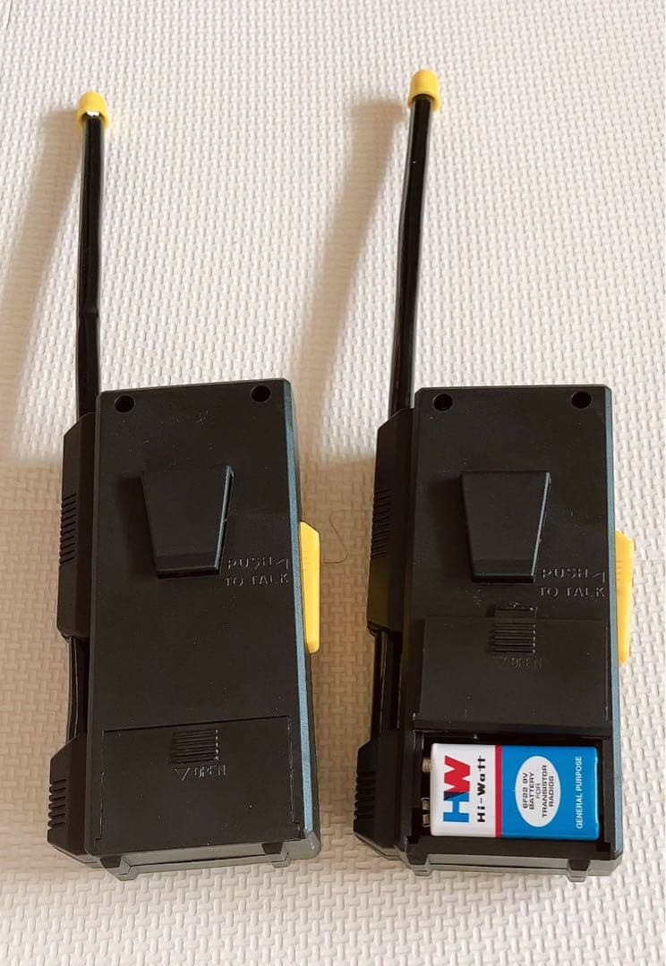 昭和レトロなトランシーバー2台セット★