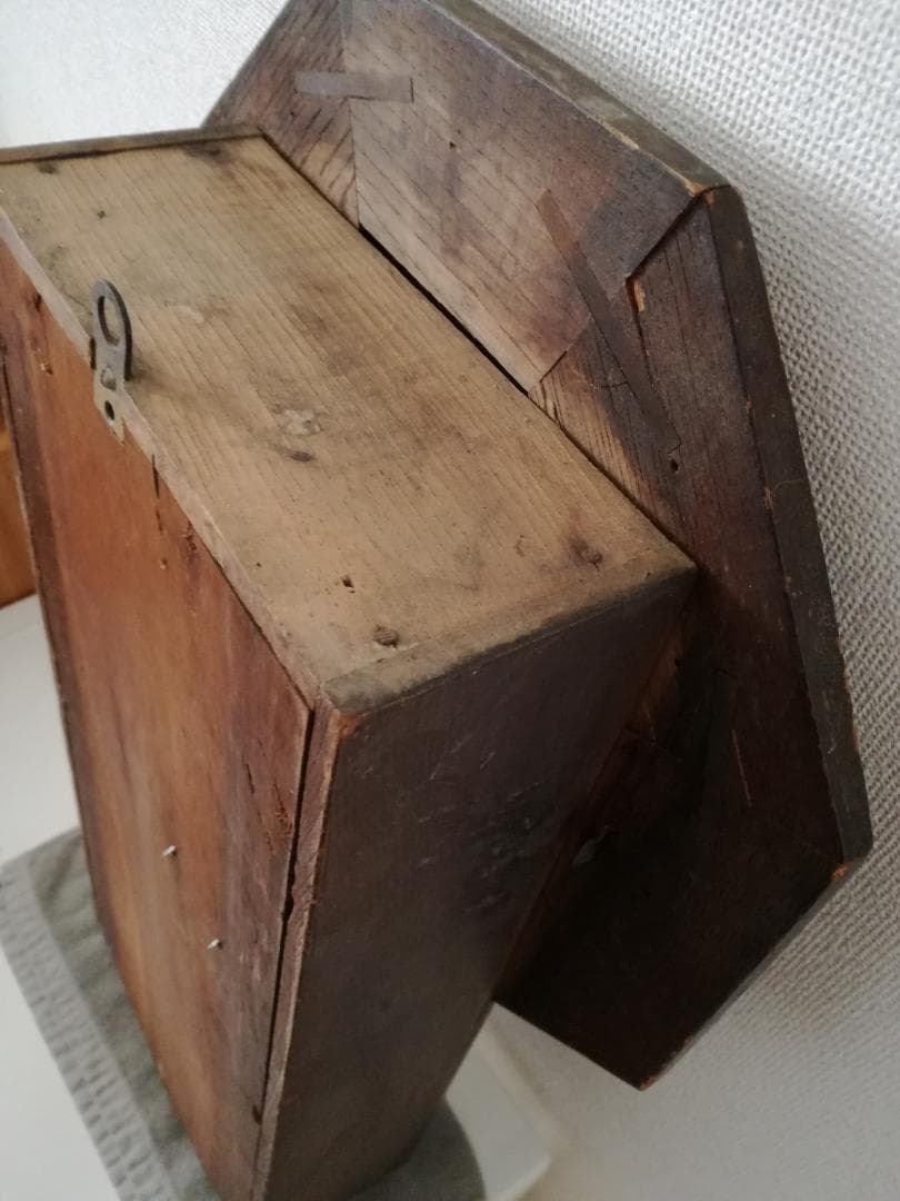 アンティーク柱時計 珍しい時計 振り子時計 掛け時計 大分時計