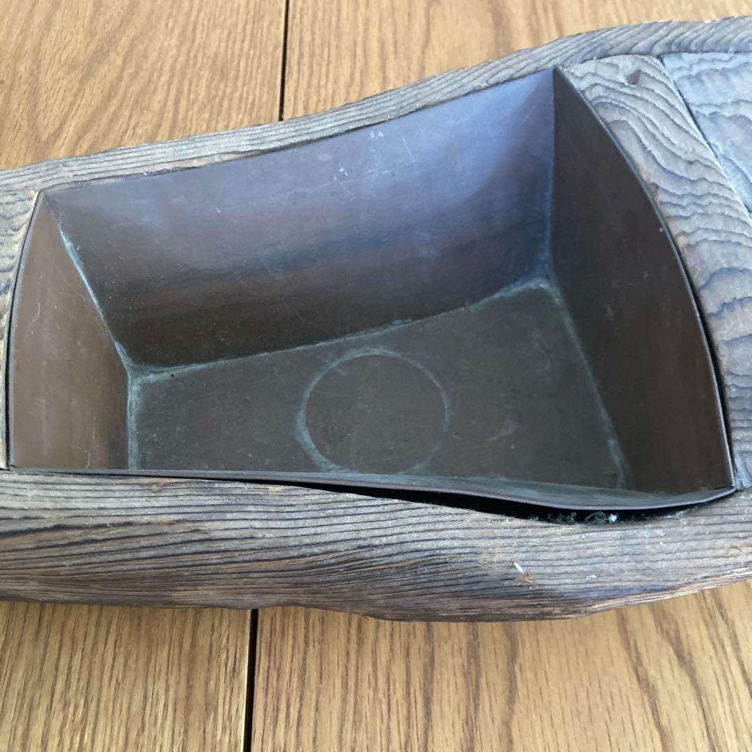 池坊　花器　泊り舟