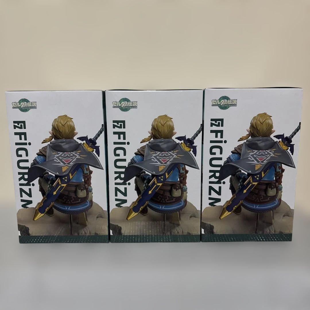 ゼルダの伝説　ティアキン　リンク　フィギュア　3個セット
