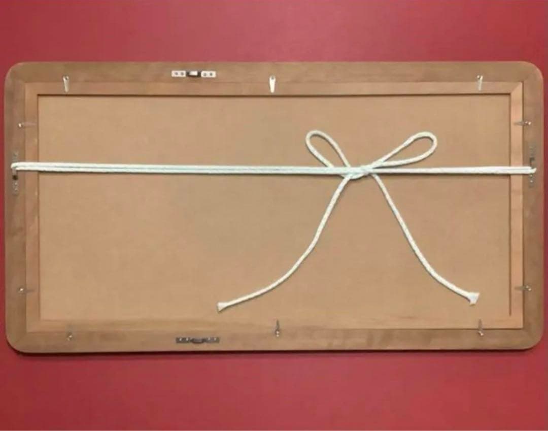 絵画・額縁・版画・志摩 欣哉・新品未使用・赤富士・美術品・インテリア・雑貨