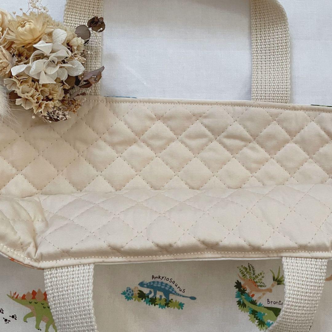 恐竜 レッスンバッグ シューズ袋 お着替え袋 コップ袋 入園 入学 ハンドメイド