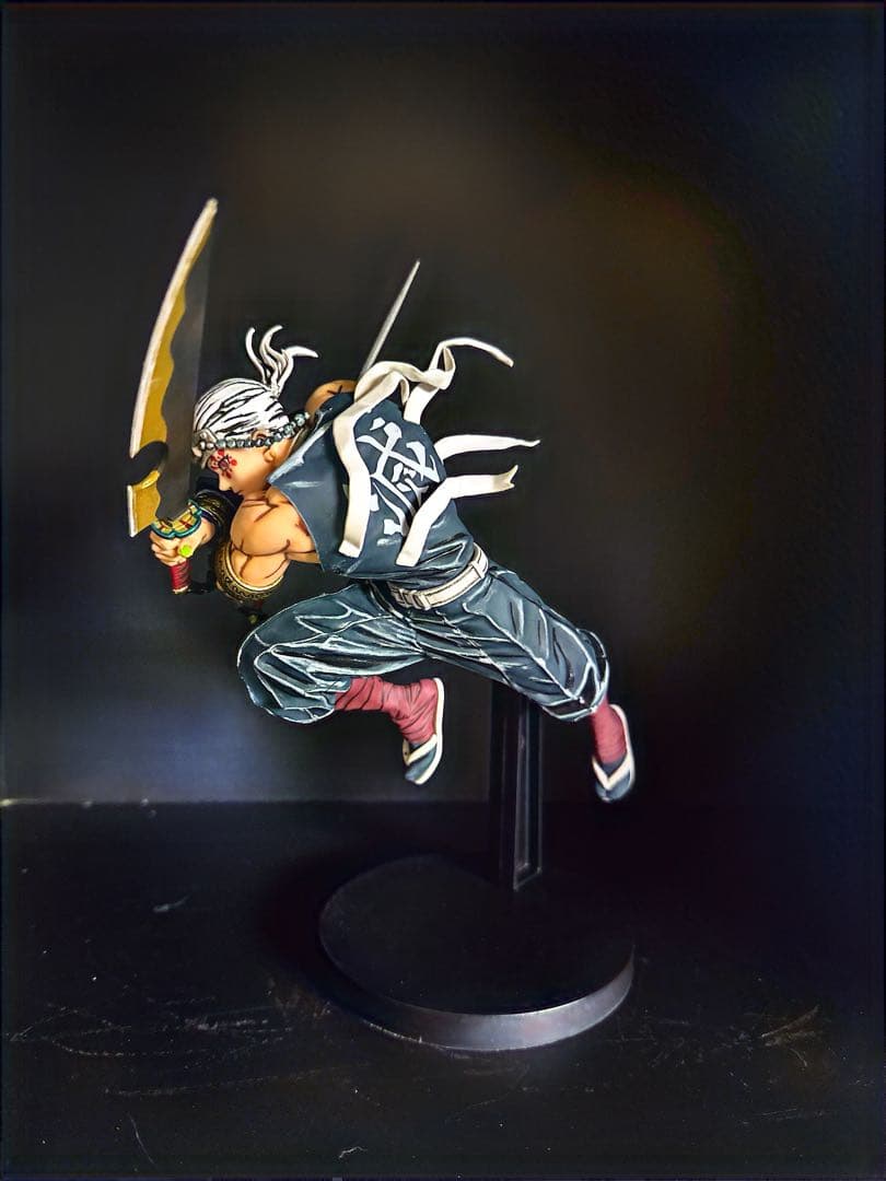 鬼滅の刃　宇髄天元　フィギュア　サプライ　リペイント　塗装