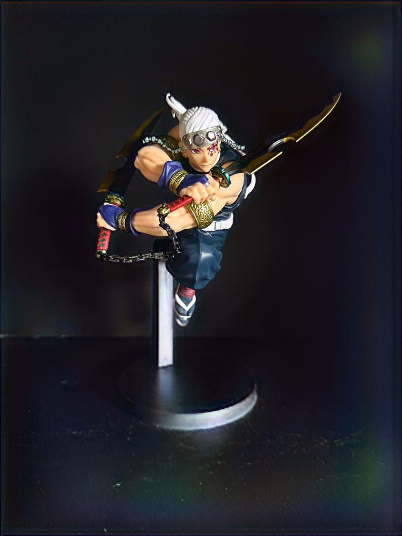 鬼滅の刃　宇髄天元　フィギュア　サプライ　リペイント　塗装