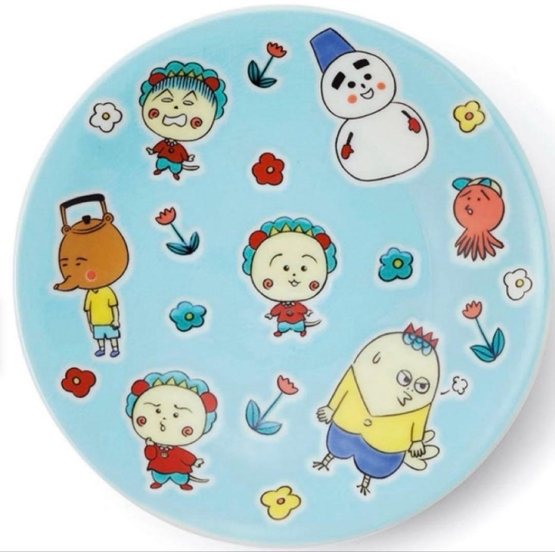 コジコジ　九谷焼　小皿　2枚セット