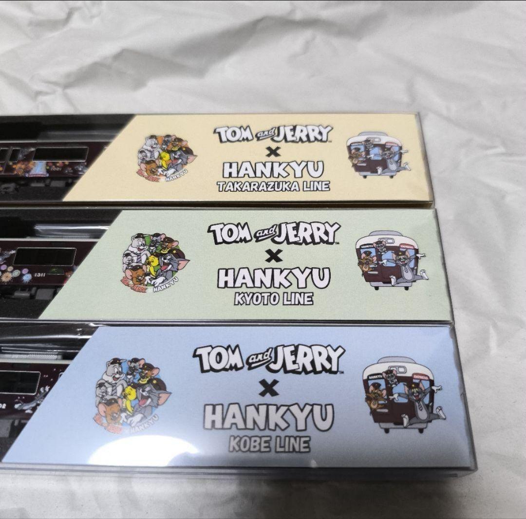 【新品】阪急電車 トムとジェリー号 神戸 宝塚 京都 ディスプレイ Nゲージ
