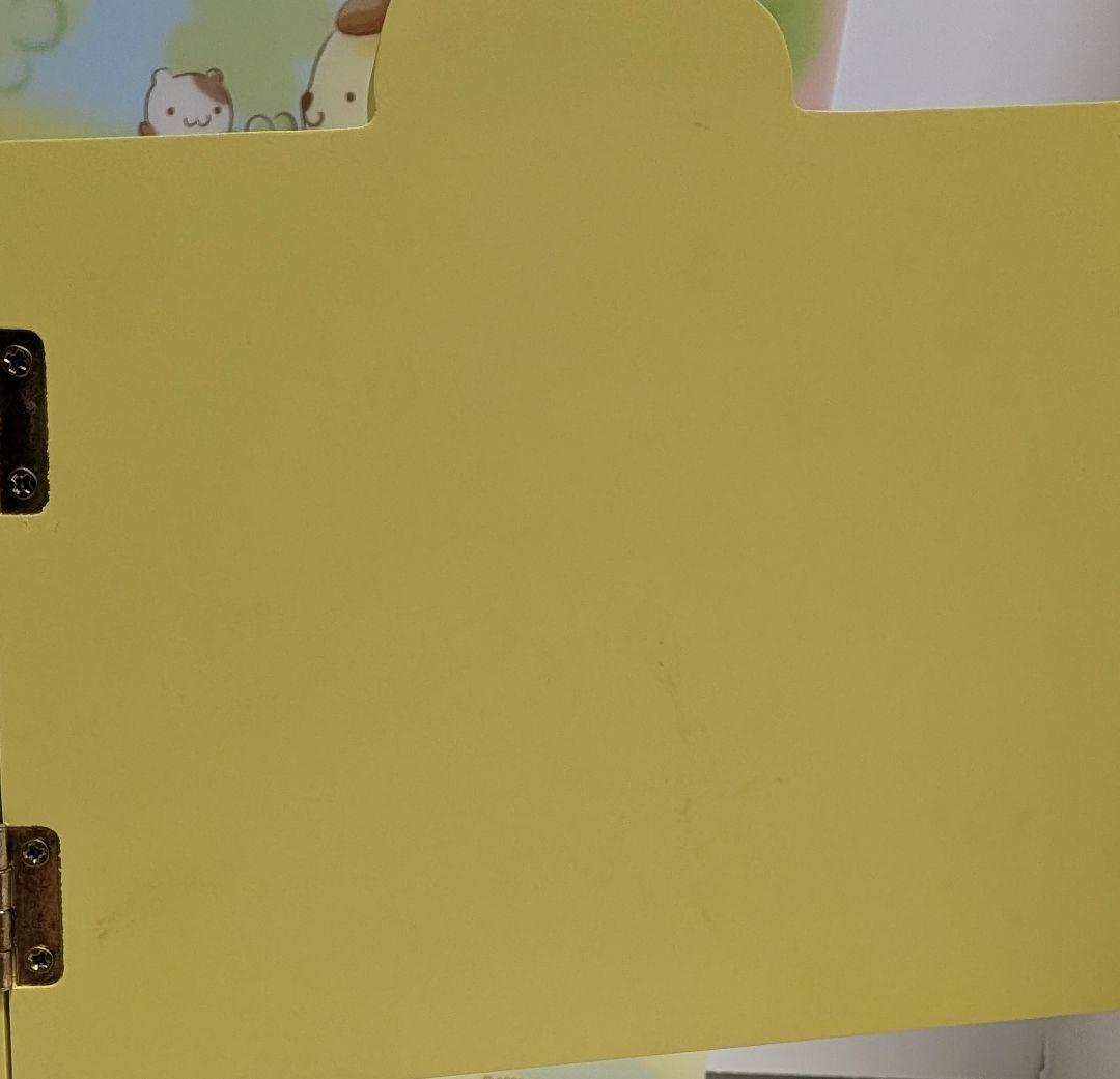 ポムポムプリン　木製　ミニチェスト　小物入れ　アクセサリーケース