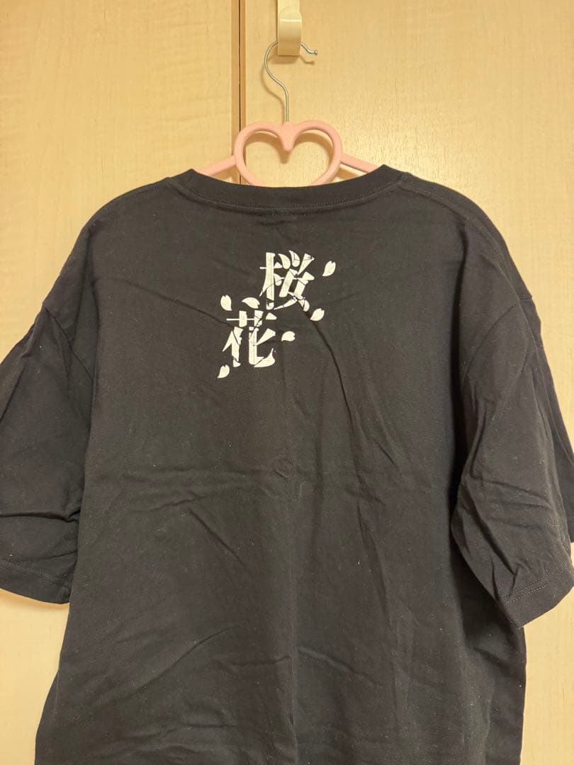 R指定 バンドロゴTシャツ 桜花