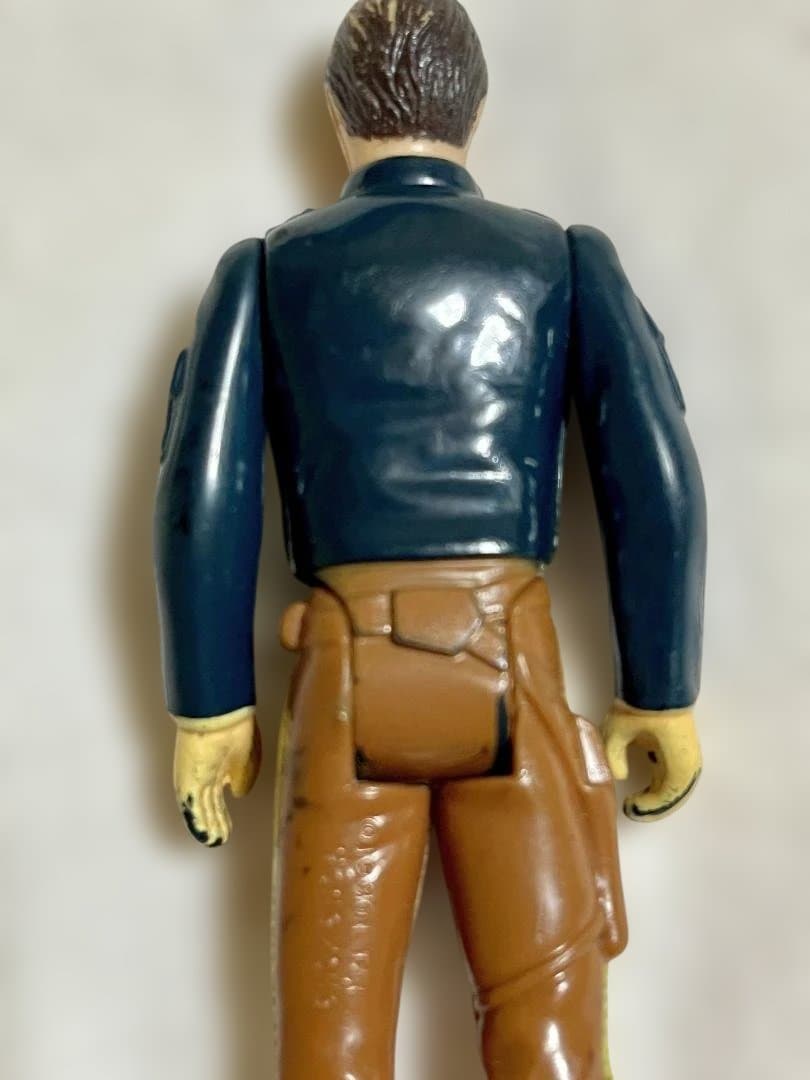 スターウォーズ　オールドケナー ハンソロ ベスピン 武器オリジナル。