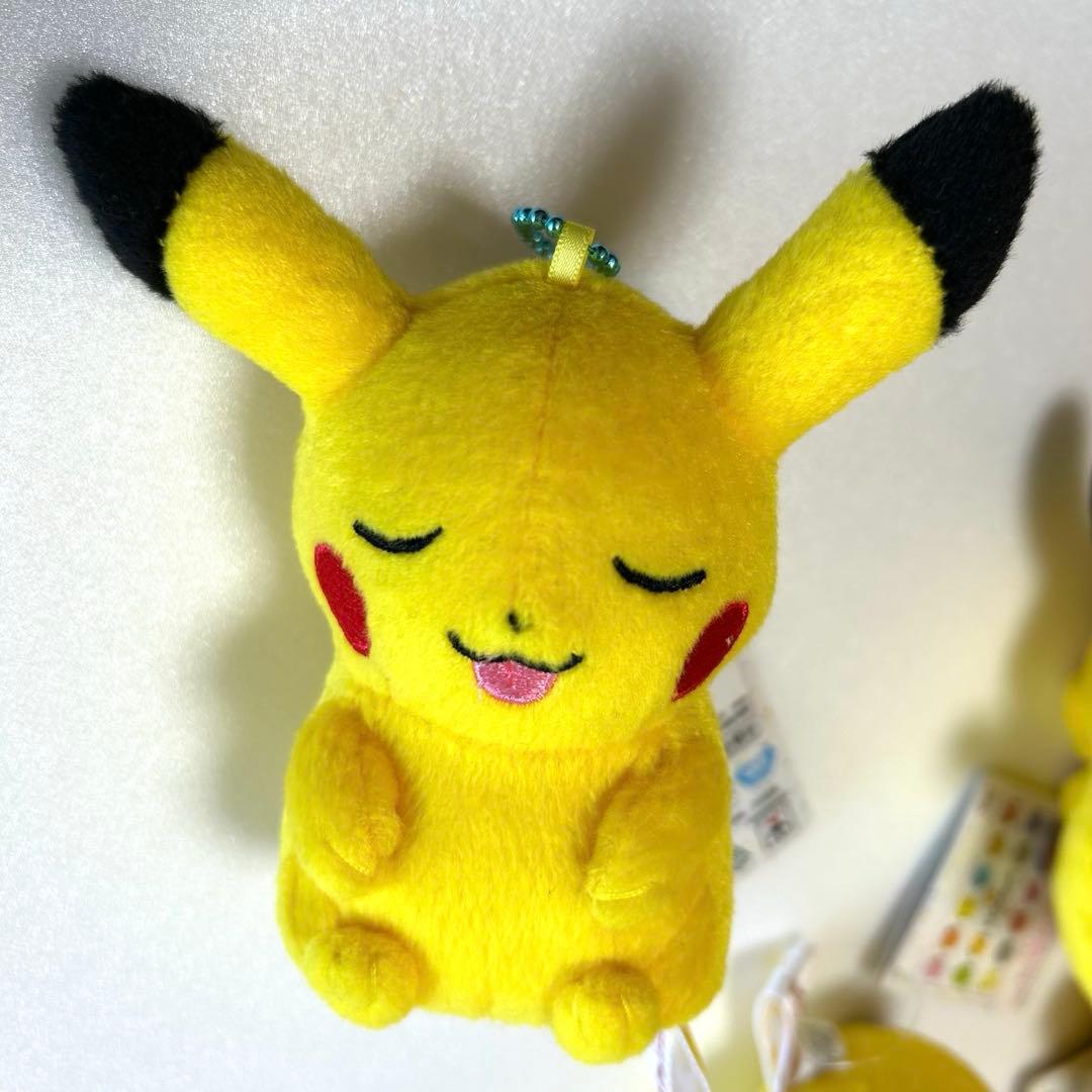 【5個】ピカチュウ ぬいぐるみ キーホルダー ポケモンPokemon チャーム