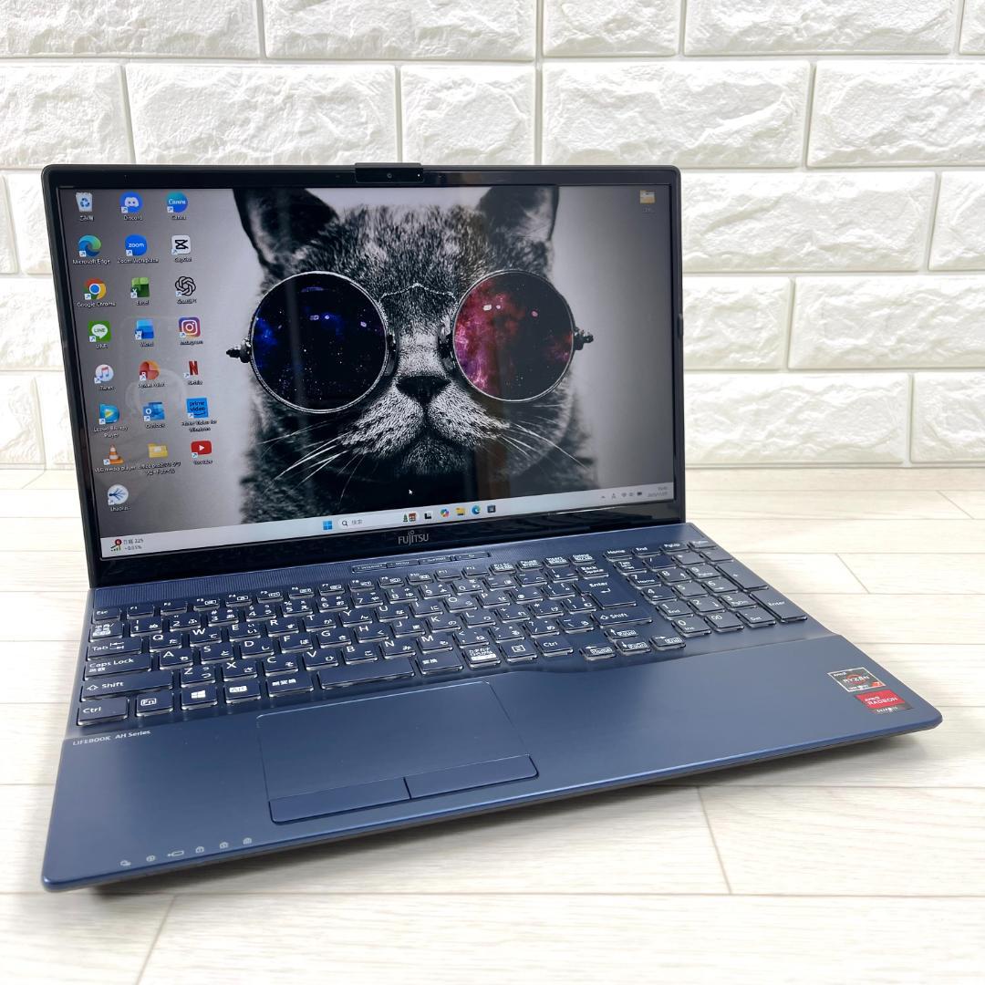 富士通 第5世代 Ryzen7 新品SSD1TB メモリ16GB ノートパソコン