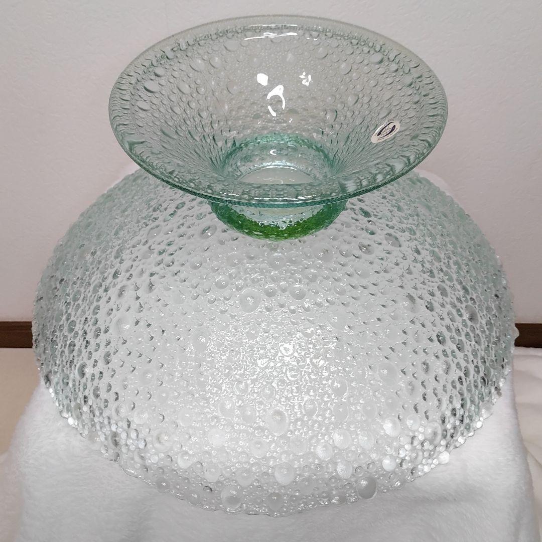 スペイン製 いけばな 大型硝子製水盤 匿名配送 送料無料