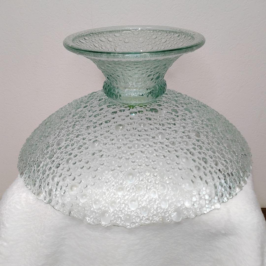 スペイン製 いけばな 大型硝子製水盤 匿名配送 送料無料