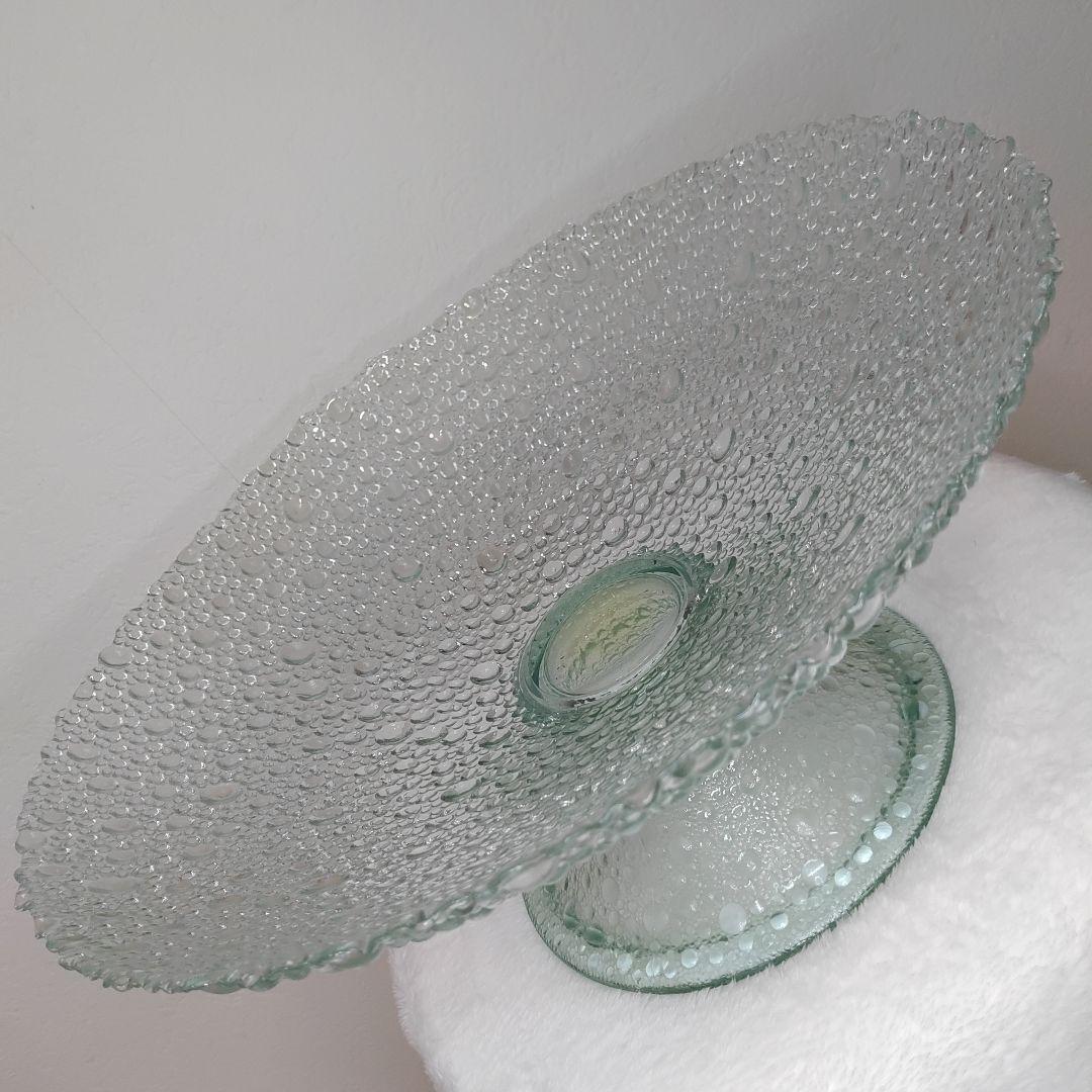 スペイン製 いけばな 大型硝子製水盤 匿名配送 送料無料