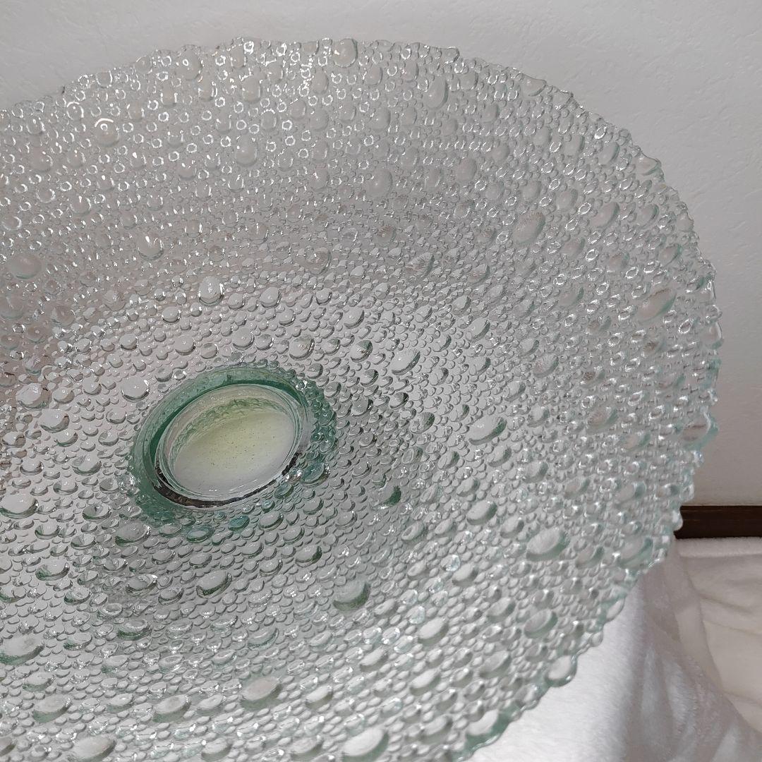 スペイン製 いけばな 大型硝子製水盤 匿名配送 送料無料