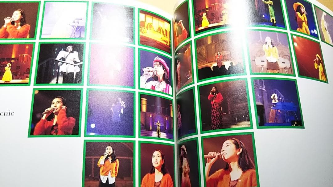 岡村孝子 　1996 　コンサートパンフレット　 直筆サイン